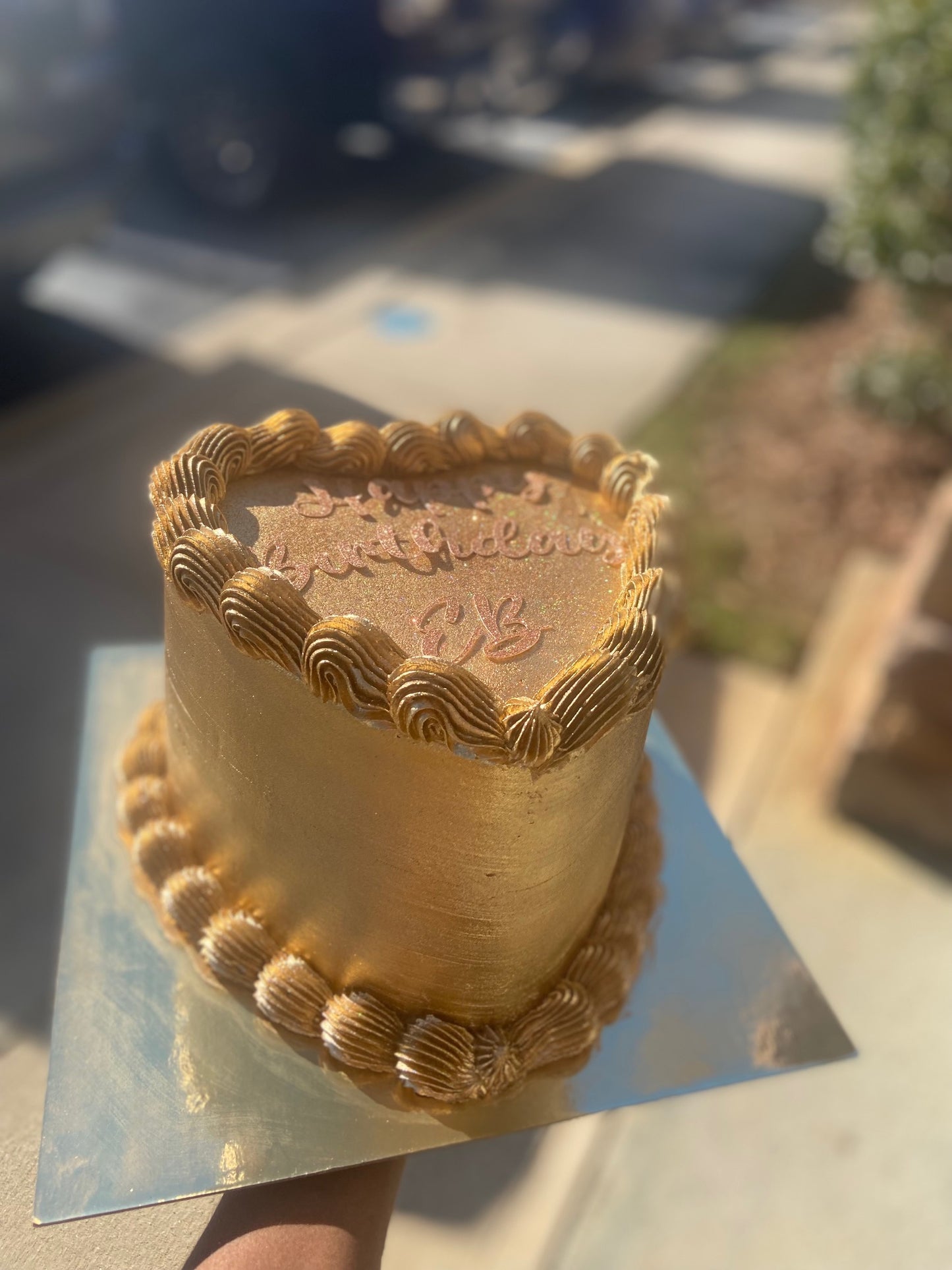 Basic Heart Cake