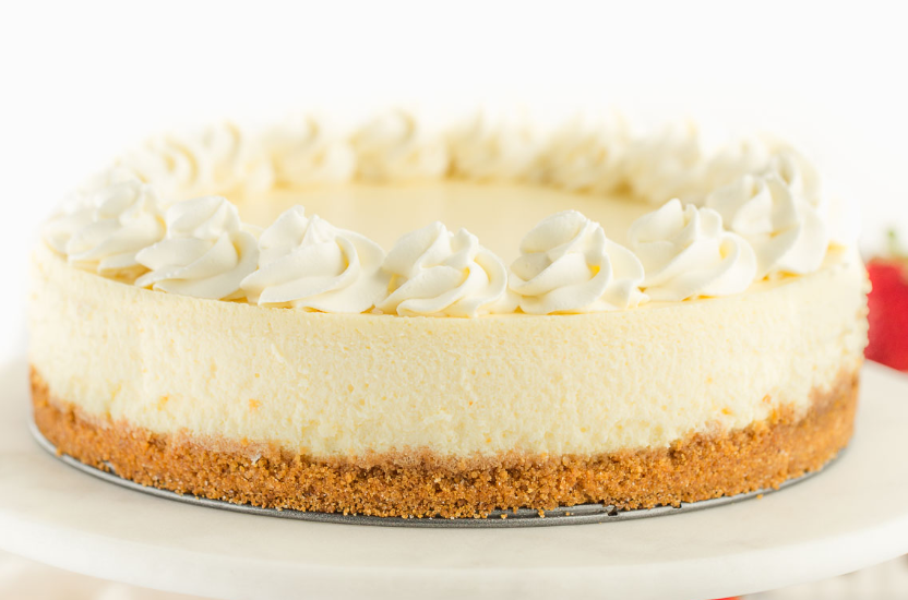 Classic Original Plain Cheesecake