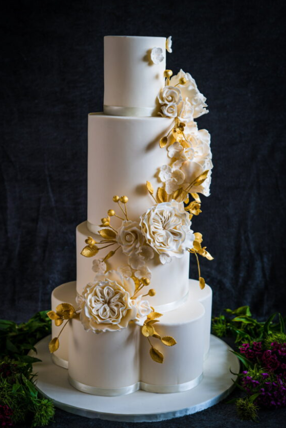 Four-Tier Custom Cake