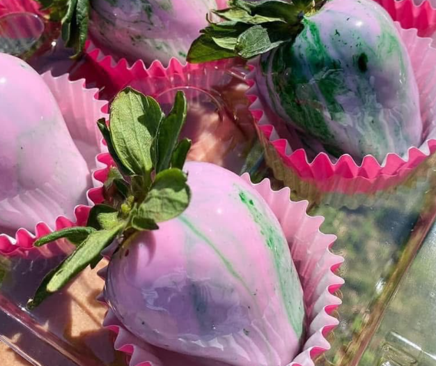 Candied Strawberries