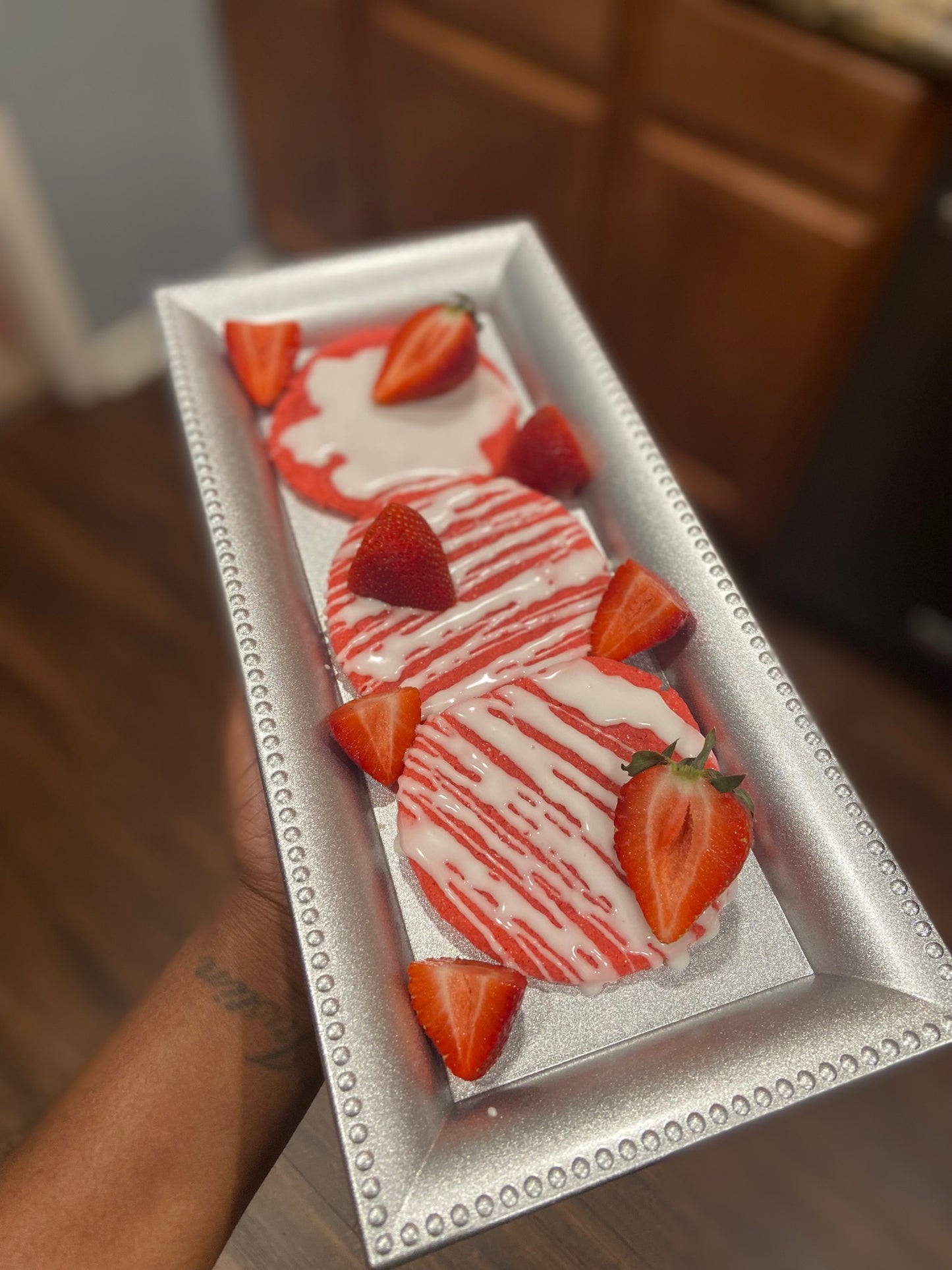 Strawberry Sugar Cookies