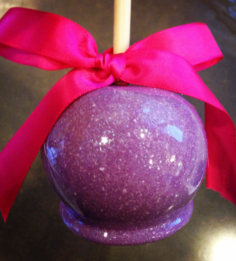 Glitter Candy Apples