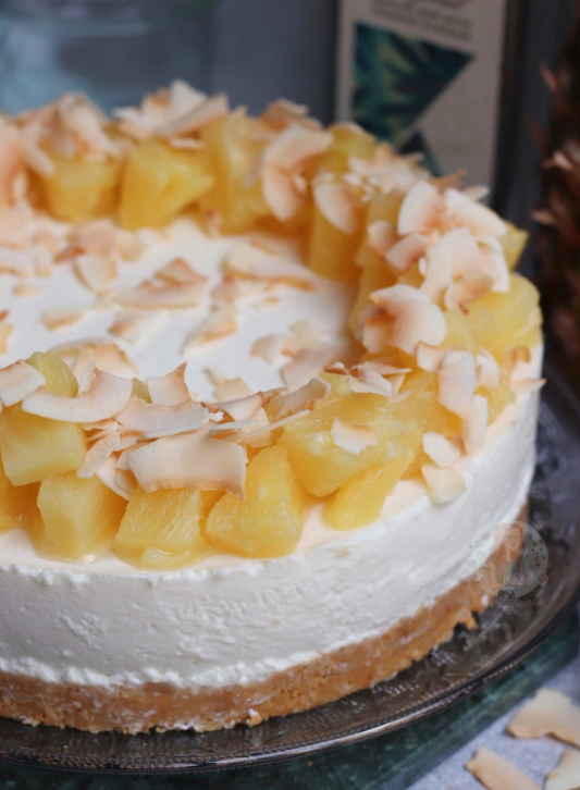 Pina Colada Cheesecake