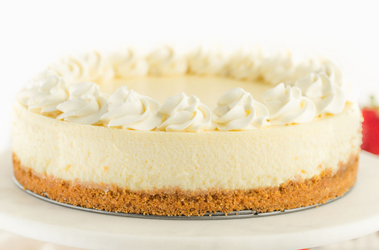 Classic Original Plain Cheesecake