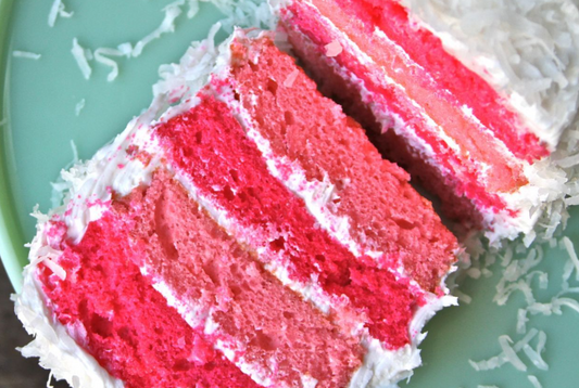 Pink Coconut Cake
