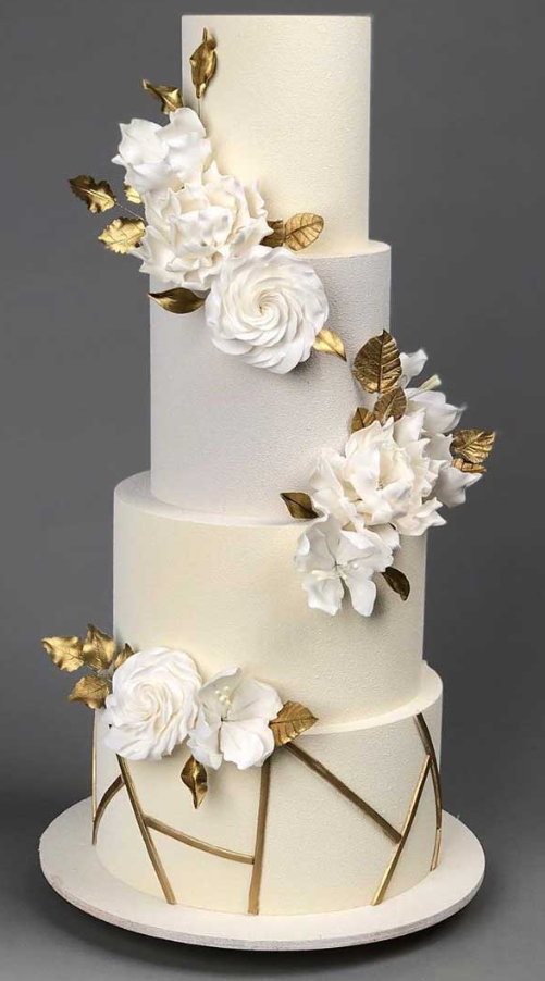 Four-Tier Custom Cake