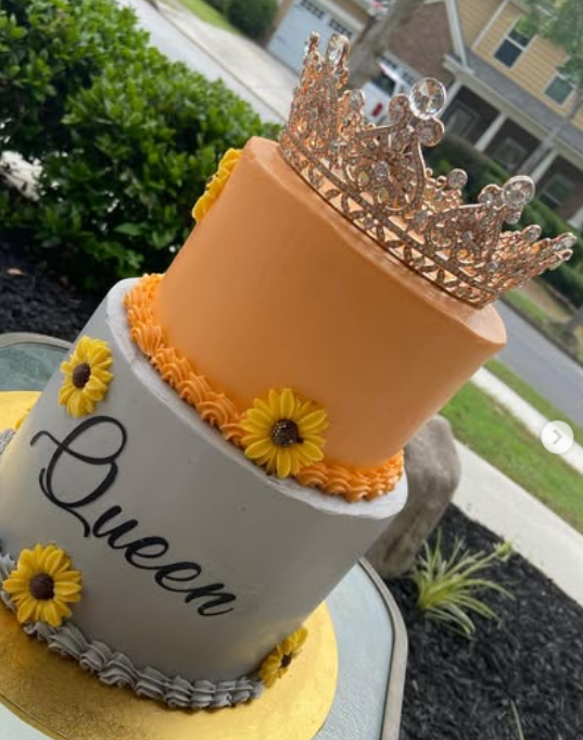 Two-Tier Custom Cake